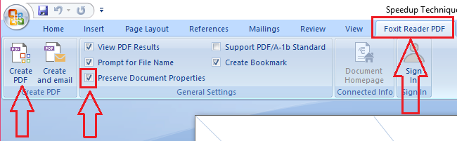 Export pdf to word foxit